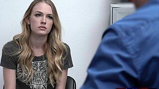 why’s this skinny shoplifter teen so cute getting pounded?