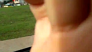 cristina almeida flashing in restaurant, filmed by cuckold husband 😏