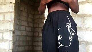 Crazy Bitch Strips Till Trousers Drop!