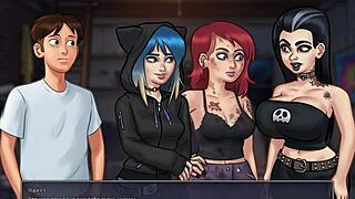 Get the whole story of Summertime Saga’s Part 24 with porn