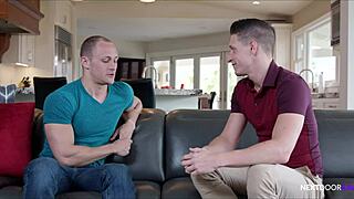 nextdoorraw - straight guy tries gay sex in improv class