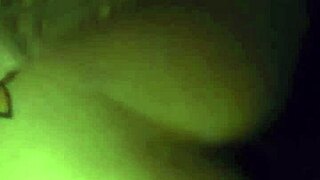 Nicky Pipez contrasts with a doggystyle fuck on the shaved pussy of brunette Buckshot, resulting in a huge creampie.