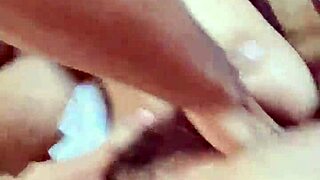 Penetrating and fingering my stepdaughter as she cums intensely