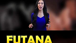 futa animation has her pussy licked by blonde shemale