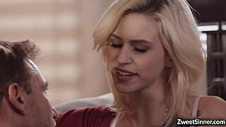 Kiara Cole deepthroats Ryan McLane's monster cock in rough blowjob fun 😈💦