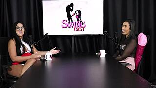 Karen Bessa's First Woman Fuck in Couple Swap Swing