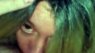 Gregalina hotass sucks cock hungrily in gay scene