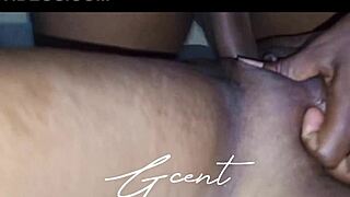 Gcent Devours Shaved Tight Pussy with Intense Hunger