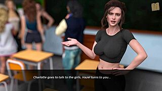 Nursing back to pleasure 41 as charlotte and hazel visit their old college