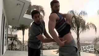 Brandon Titus Bareback - Gay Movie - Sean Cody: Sucking And Fucking Hunk Fantasy