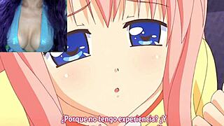 Husband consoles with stepdaughters in hentai orgy! 😈