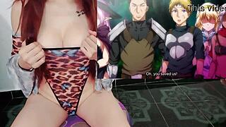 Elves pay men with sex for protection in hentai! 🔥