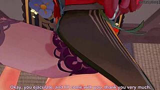 chiori blowjob sex 1 genshin impact full pov on sheer fantasyking3