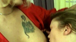 Babe on Babe Lesbian Action Hints at Steamy German Girl-on-Girl Play