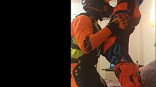 Gay Motocross Blowjob!