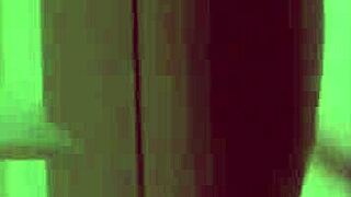 Sexy Nicole Aniston Teases in Black by Window Light