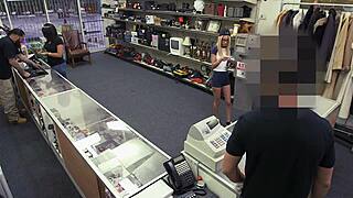 babe shows her cunt and sucking skills in hardcore scene