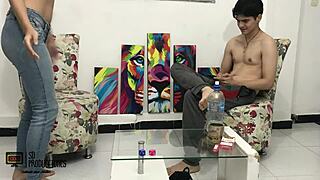 Latina Stepsiblings Get Horny And Have Hard Sex!