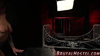 Big dick bondage gangbang thrilled young 18+ tourists Felicity Feline and crew