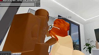 redhead snowbunny takes care of her daddy