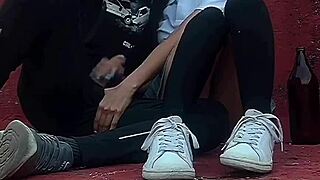 Horny Mexican Student Fucks In School Publicly