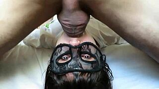 Does this nerdy college girl want her throat stuffed sloppy deepthroat oral creampie?