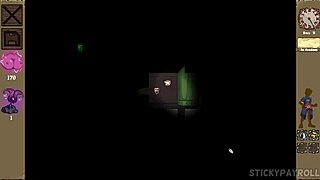 Hot thick anime girlfriend fucks big cock in hentai game