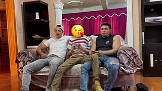 he escapes salon to play video games at my house