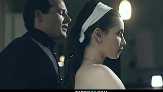 Hot housewife Aria Lee deepthroats and gets pussy fucked hard! 🔥