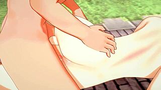 i love tartaglia x chongyun blowjob and anal creampie in genshin