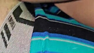 stepmom bends over for worker's big cock doggystyle