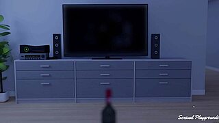 Lust theory: hot adventures with busty landlady at night?