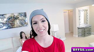 Horny Teens Taking Turns with Strap-On for Intense Hardcore Pussy Play