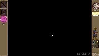 Hot thick anime girlfriend fucks big cock in hentai game