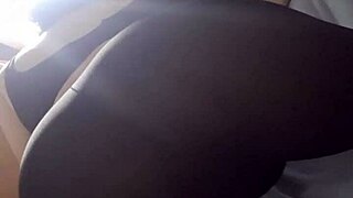 feeling horny with teen oral and ass in leggings