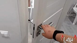 Wow, Cool Girl Fingering Pussy After Wet T-Shirt Boobs Play!