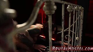 Big dick bondage gangbang thrilled young 18+ tourists Felicity Feline and crew