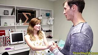 Russian redhead gets tricked into a wild bondage game.