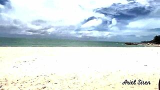 hey, check this hot outdoor sex on a brazilian beach, so wild!