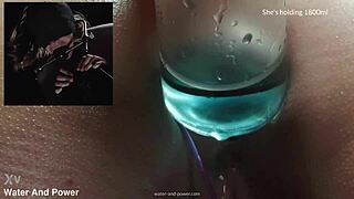 Low Volume Allstars Violet Bee Gags Hard in Part 2 of 3