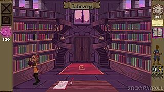 Hot thick anime girlfriend fucks big cock in hentai game