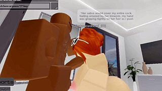 redhead snowbunny takes care of her daddy