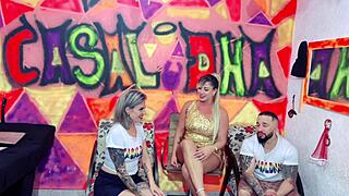 beatriz sampaio comes for an interview and gets interviewed