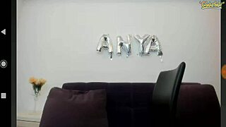 Just the first minute of a slim girl with big tits on webcam.