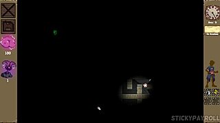 Hot thick anime girlfriend fucks big cock in hentai game