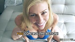 alexis fawks, busty blonde milf, gets fucked perfectly in pov