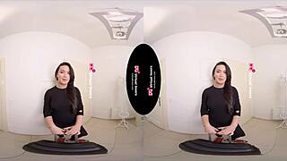 Tsvirtuallovers.com - Crossdresser Stroking Hard Cock in Virtual Reality Sex POV Scene