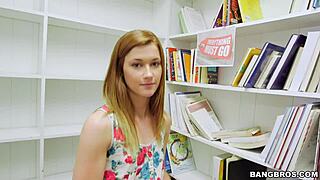 Petite redhead is what you need for a study break that you will never forget