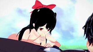 Farmgirl Gets Nailed Hard and Creampied in the Barn