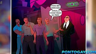 Complete basketball stars of gay cartoons